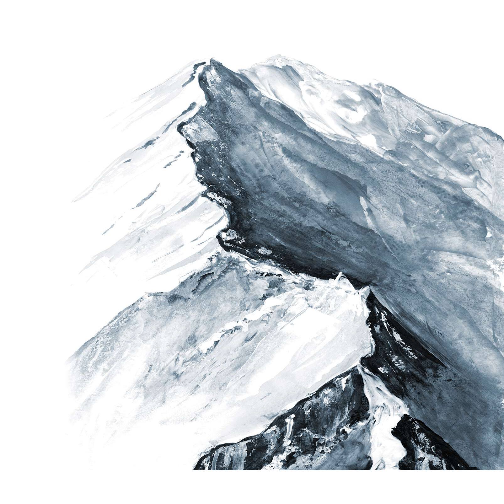 Papier peint un air de montagne Intissé