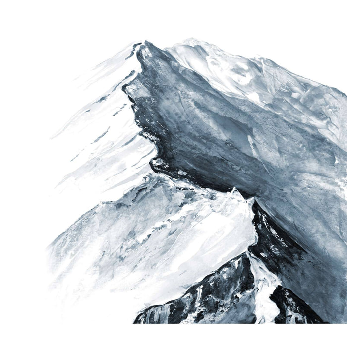 Papier peint un air de montagne Intissé