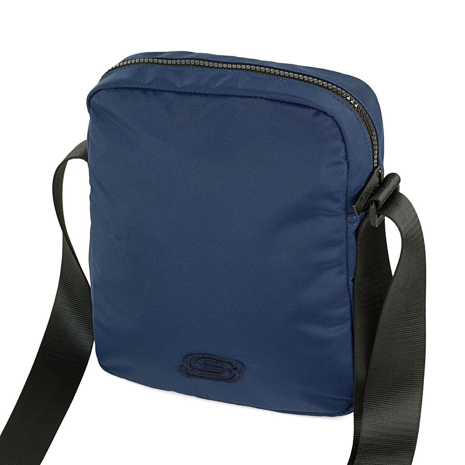 Bandolera Hombre Sintetica Skechers Georgetown Azul Mallard