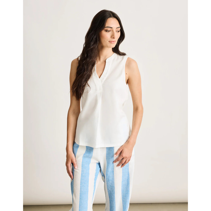 Camisa Tirantes Blanco - Nurita