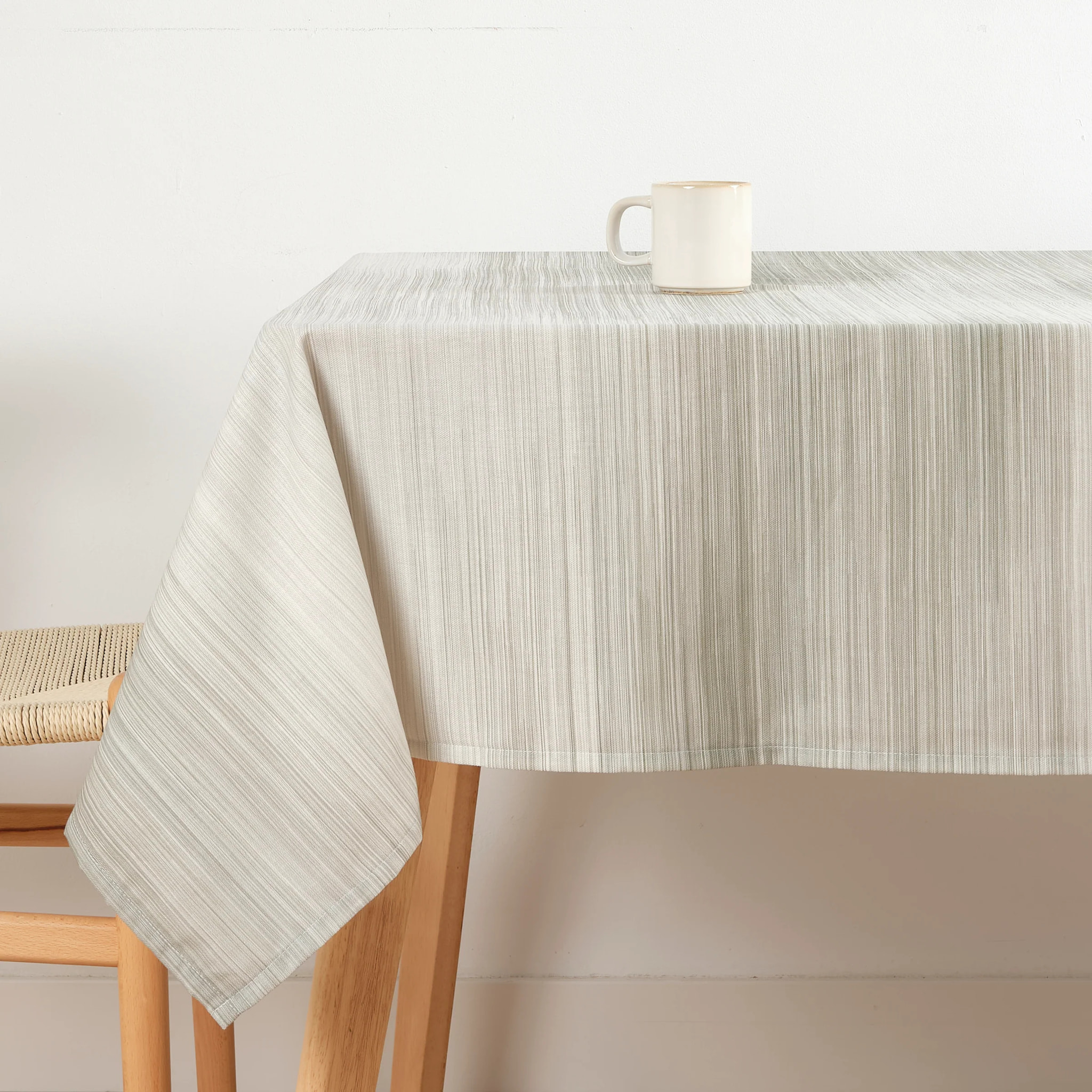 Nappe anti-taches 100 % coton Lluc Vert