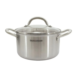 Faitout en inox 18/10 Triply Fackelmann Vita3