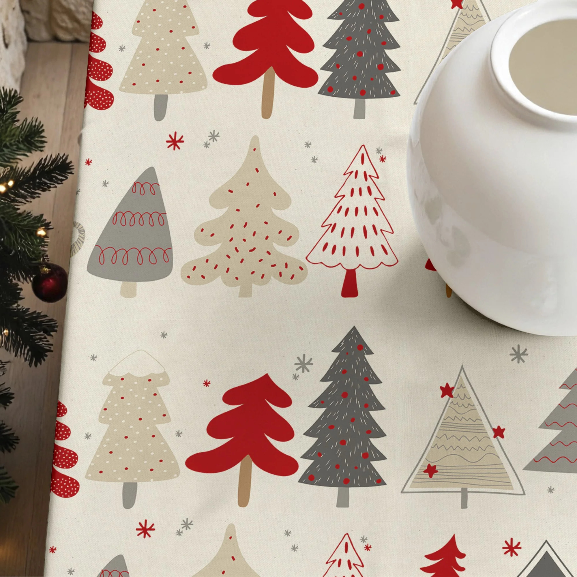 Nappe en résine Anti-tâches Christmas Laponia 52 100