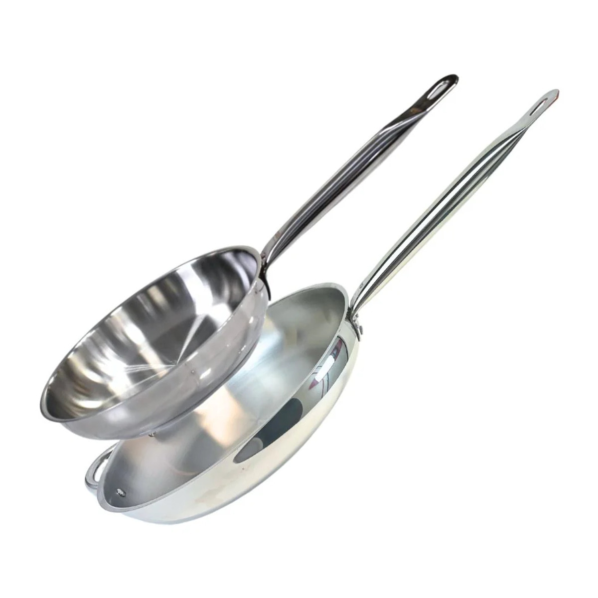 Lot de 2 poêles inox Elo Profi Therm