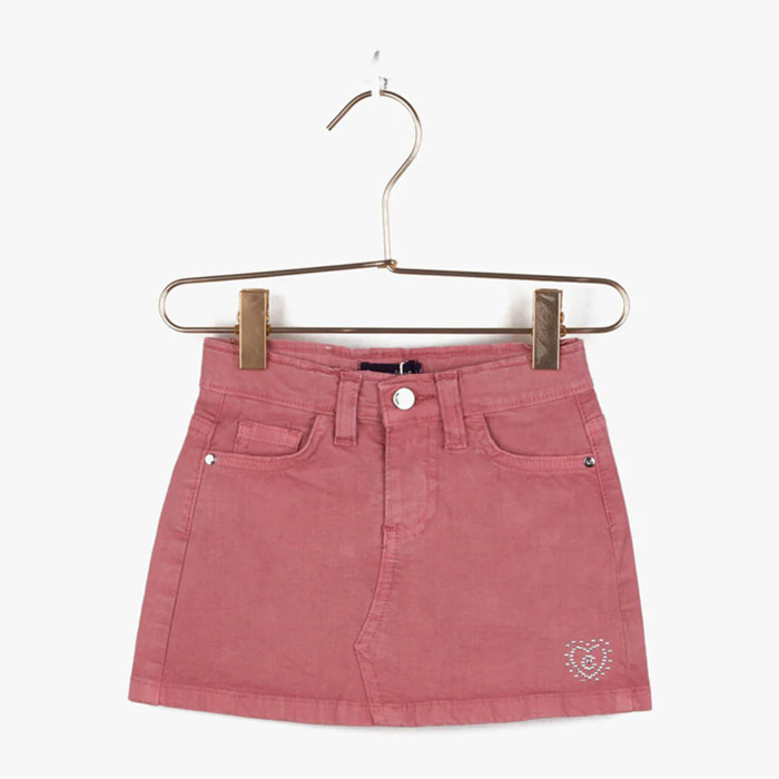 Falda de Niña Mini Rosa