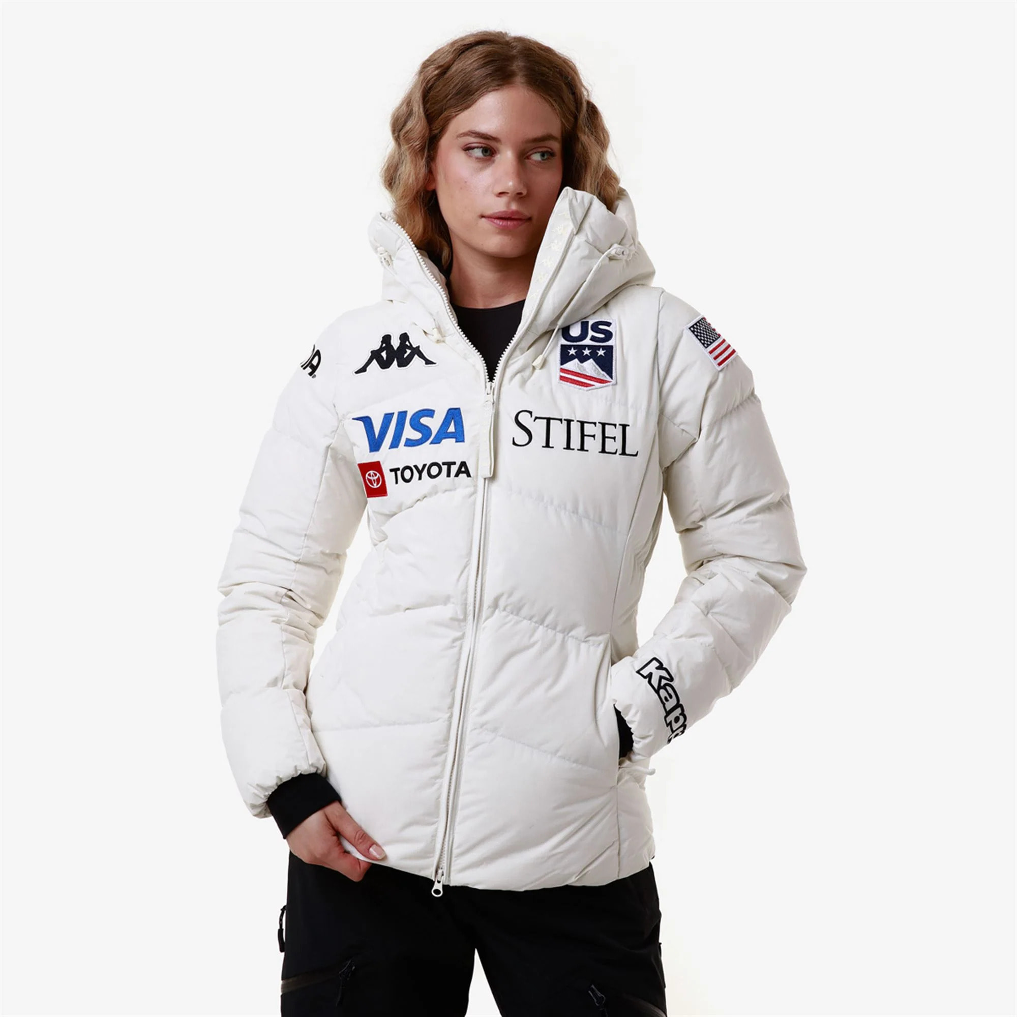 Kappa - Giacche Donna Bianco - 6Cento 668 Us