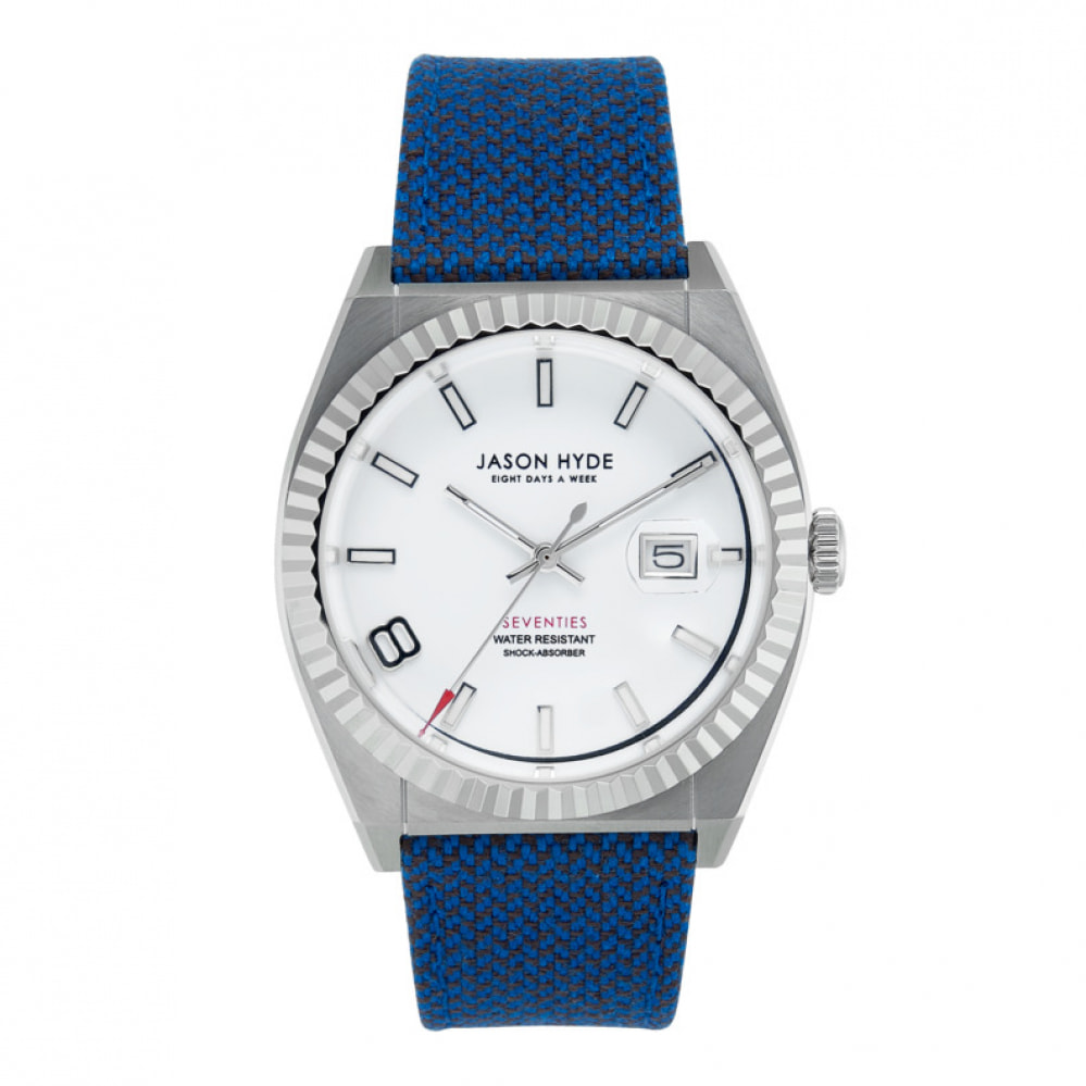 Reloj Jason Hyde JH30010 Hombre Analogico Cuarzo con Correa de Textil