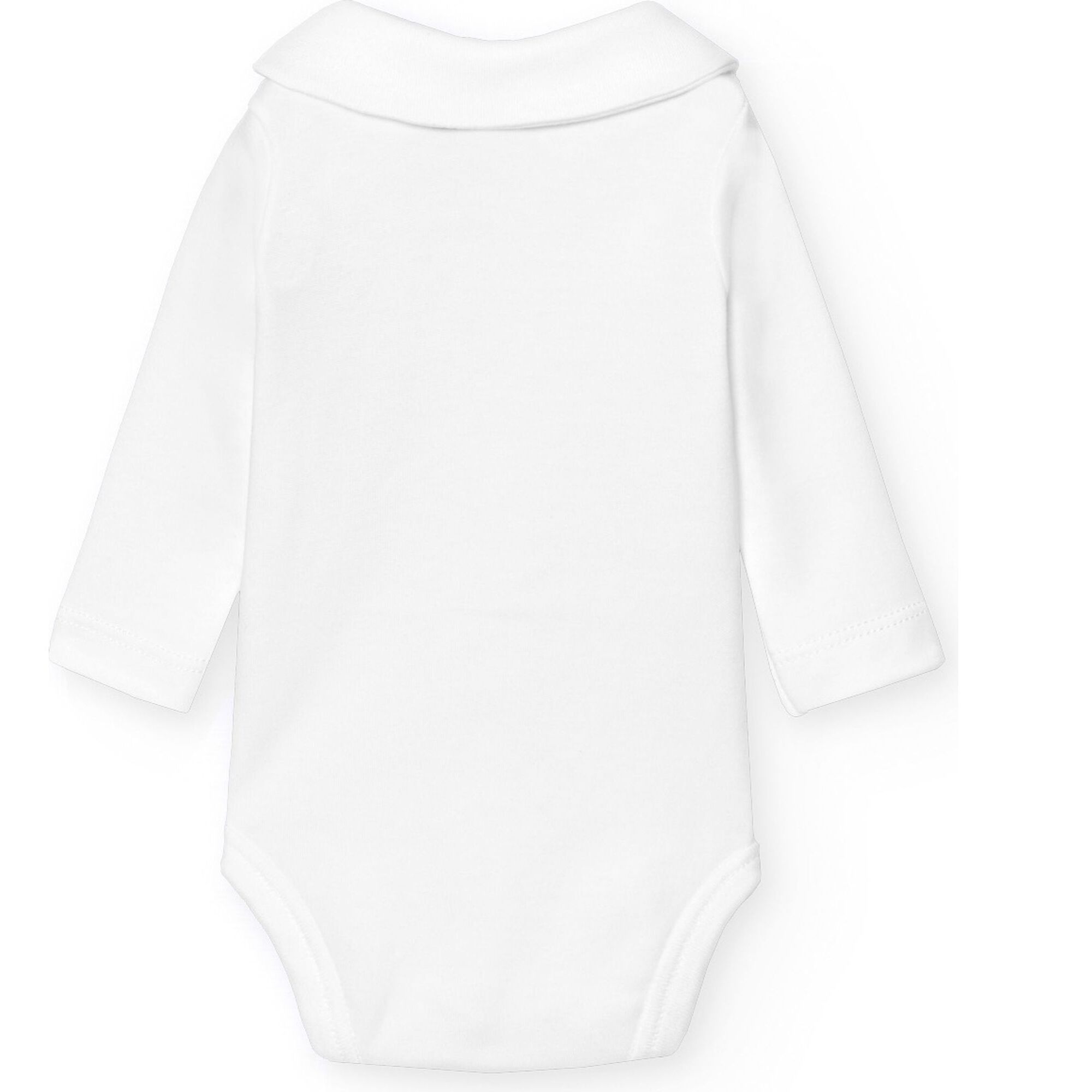 Body bebé manga larga cuello pico