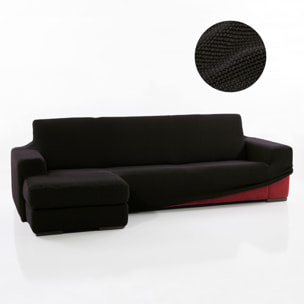 Funda para Chaise Longue izquierdo (visto de frente) brazo corto SÚPER ELÁSTICA modelo HELENA
