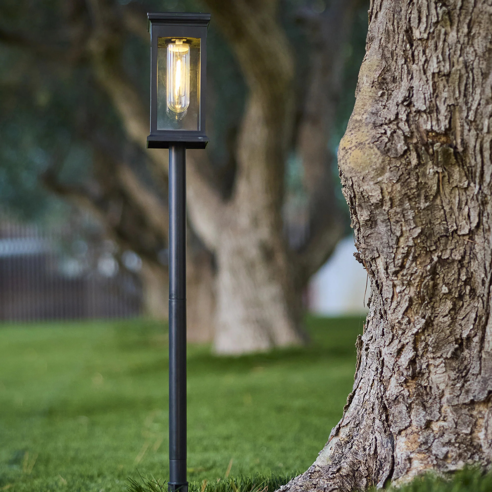 4 Balise solaire à piquer LUZY H34CM