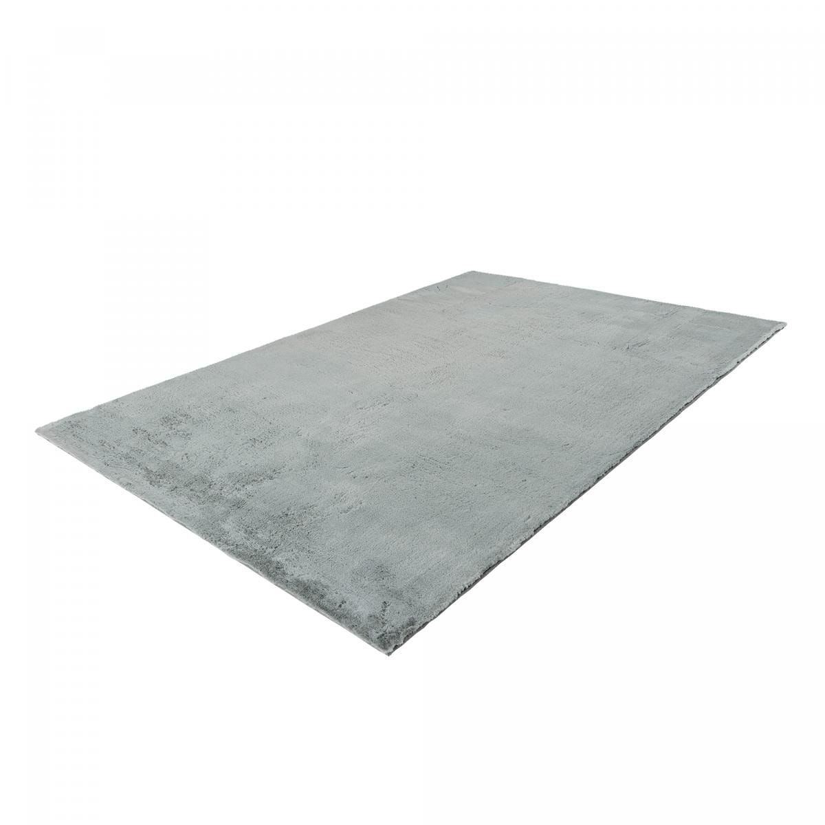 Tapis longs poils shaggy tissé motif uni NUJO