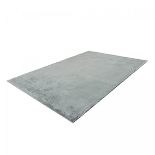 Tapis longs poils shaggy tissé motif uni NUJO