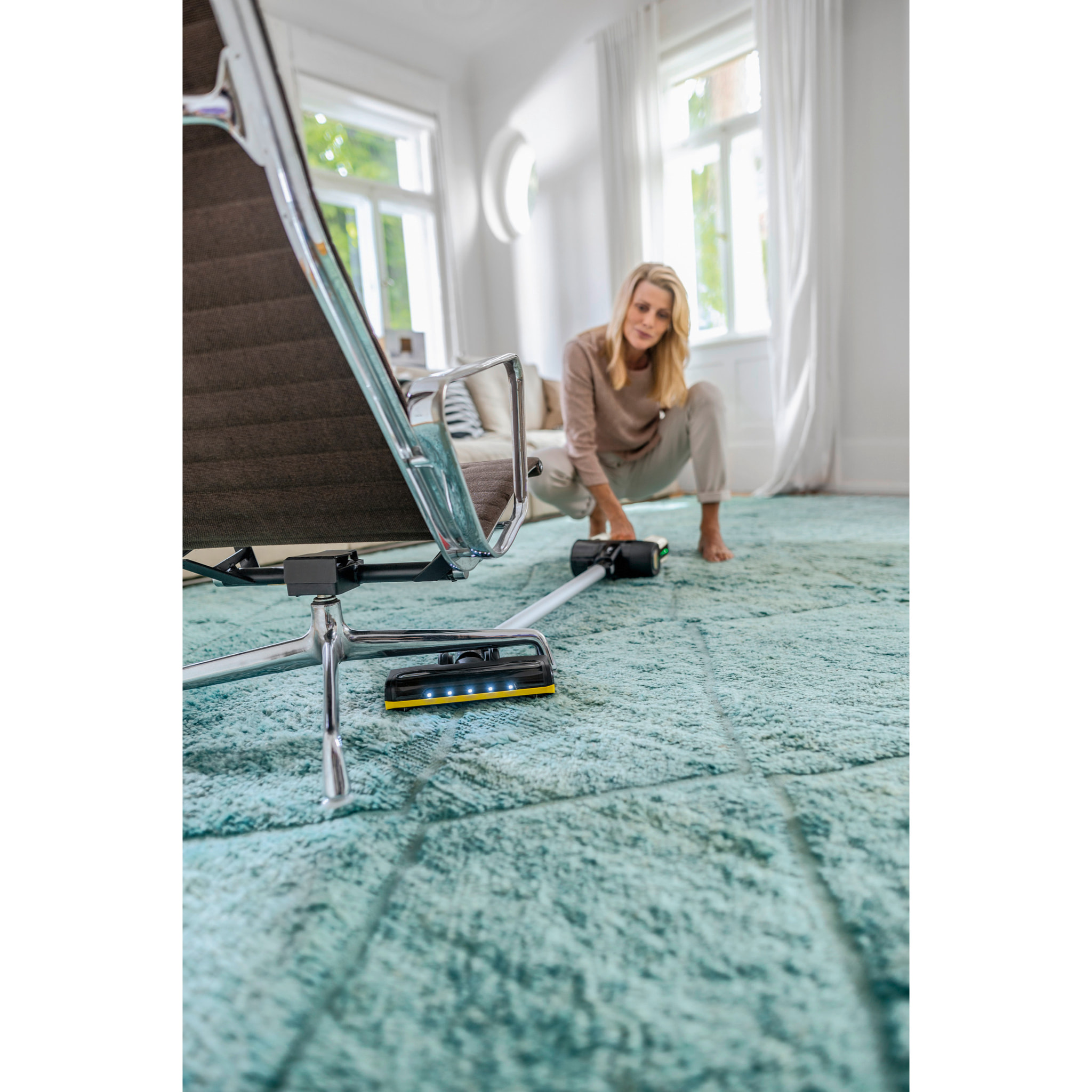 Aspirateur balai sans fil Karcher VC 7 Cordless YourMax - Autonomie 60 min- Puissance Maximale- detecteur de poussière