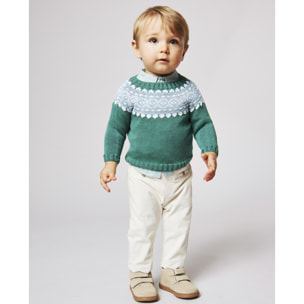 Pantalón de pana crudo