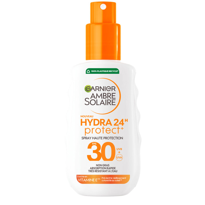 Garnier Ambre Solaire Hydra Protect 24H Spray Protecteur SPF30 150mL