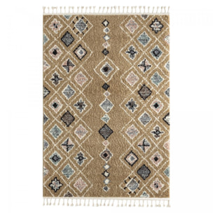 Tapis berbère tissé motif saharien FIMI