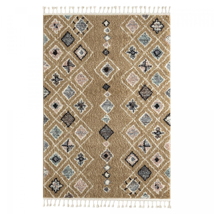 Tapis berbère tissé motif saharien FIMI