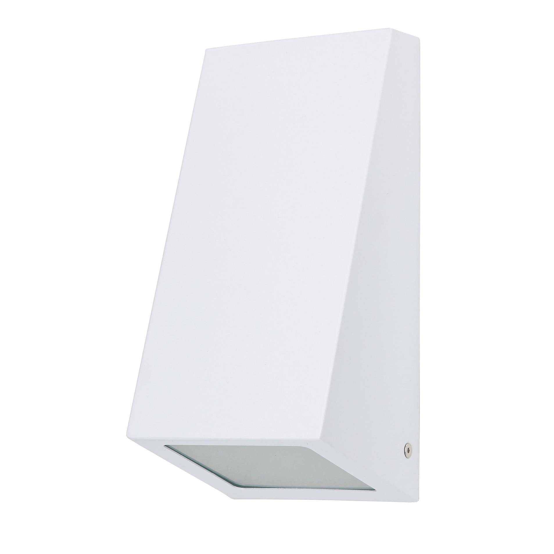 FORLIGHT Aplique de pared exterior Karen Big acabado Blanco IP44 15W E27