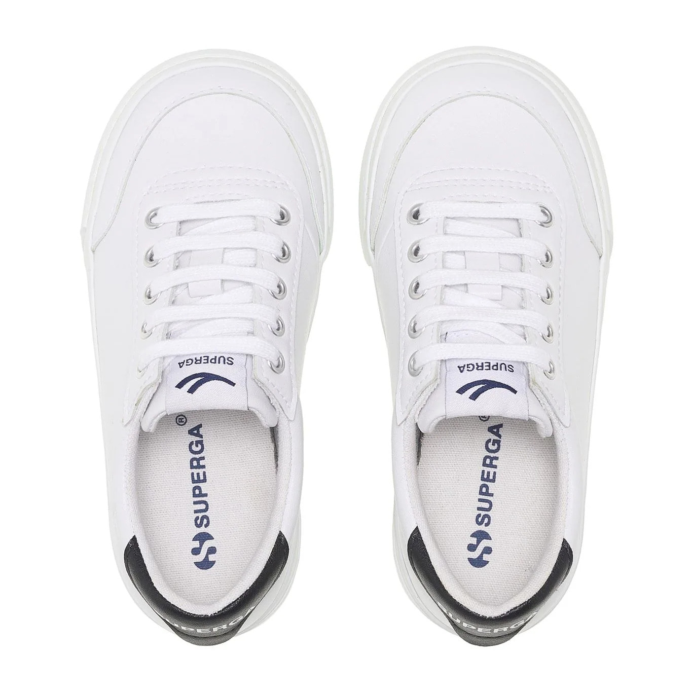Sneakers Superga Bambino/a Bianco 3844 Vegan Material Club Kids