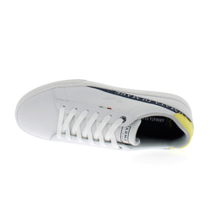 Armata di Mare Scarpe Uomo Court Sneakers Casual con Soletta Rimovibile in Memory Foam AMU S24M531 Off White Yellow