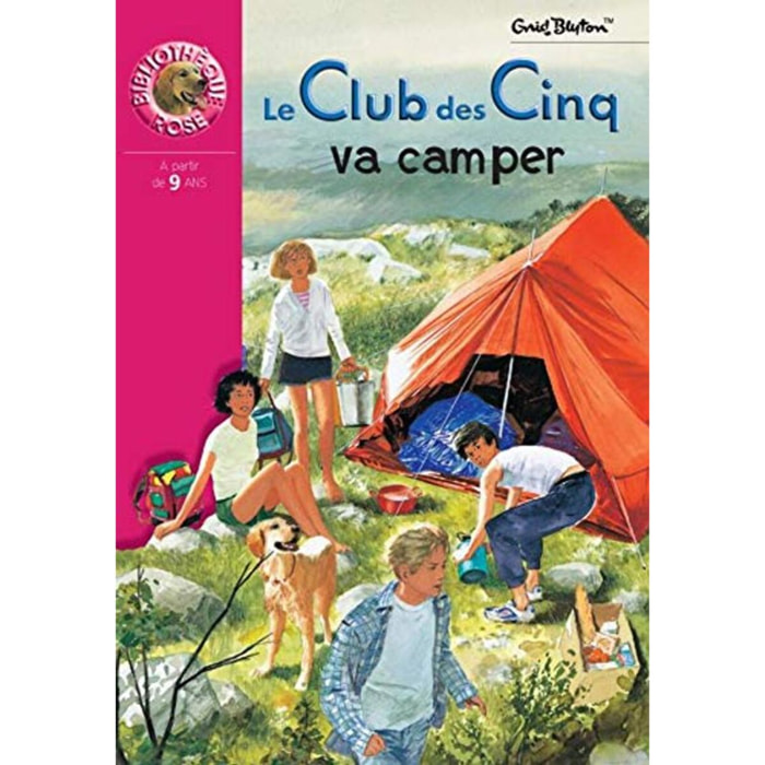 Blyton, Enid | Le Club des cinq va camper | Livre d'occasion