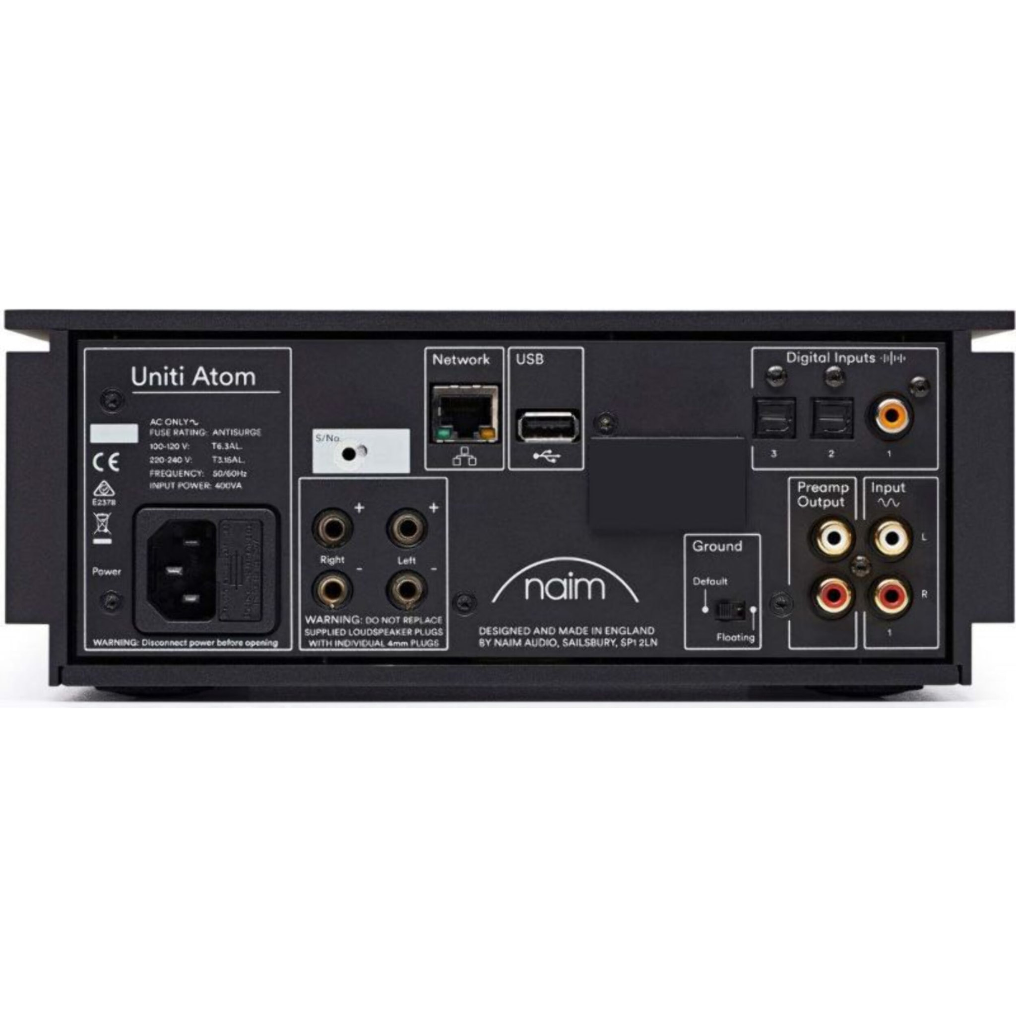 Amplificateur HiFi NAIM Uniti Atom HDMI