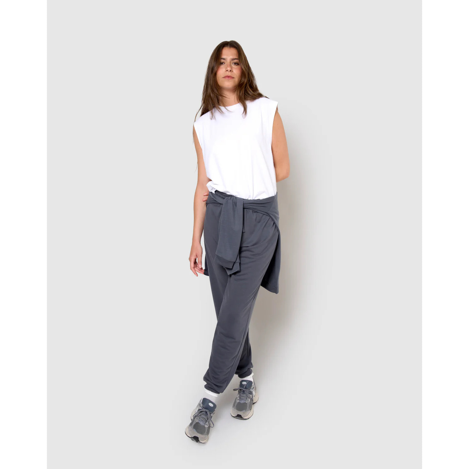 Pantalón largo básico deportivo índigo