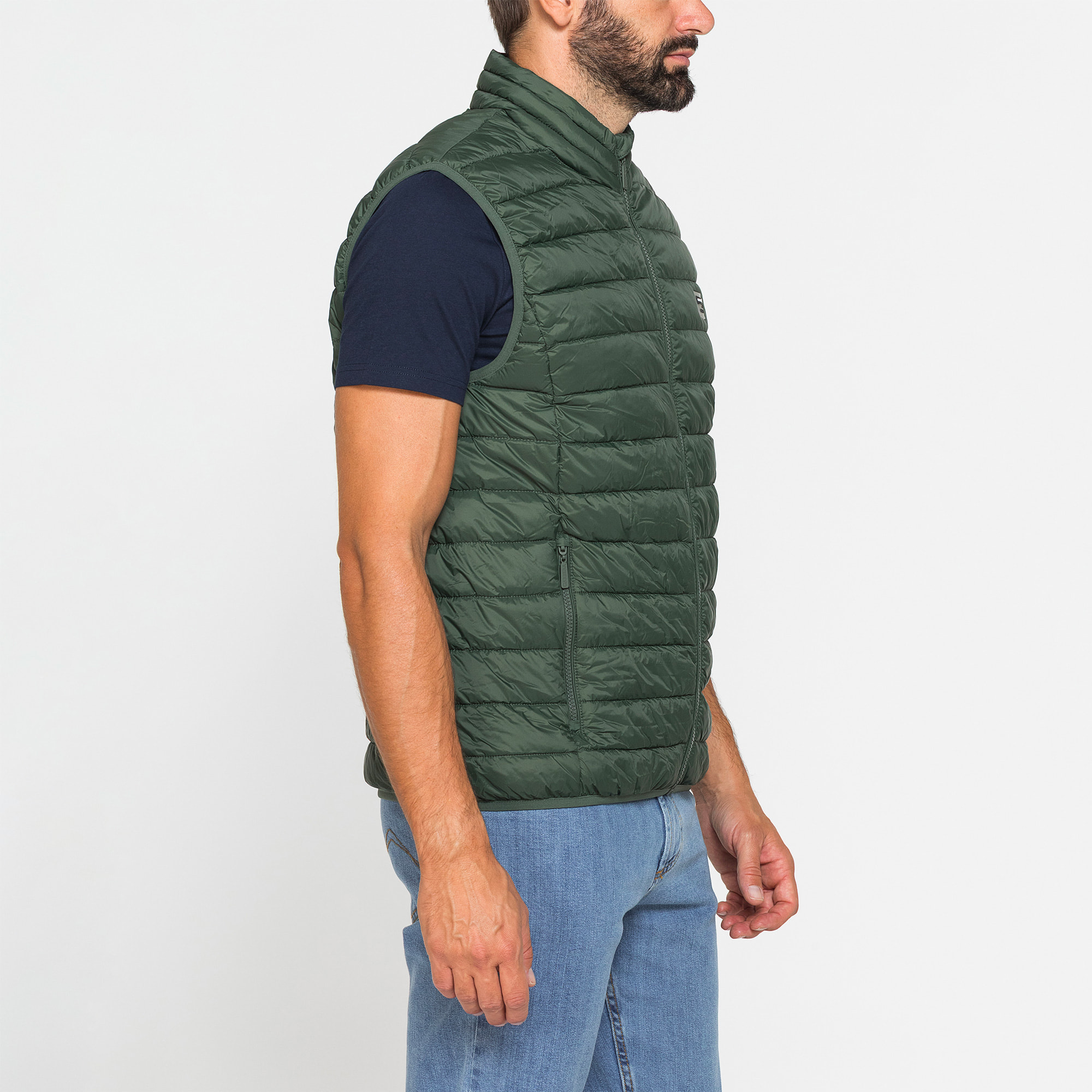 GILET ANTIVENTO ULTRALIGHT SMANICATO DA UOMO