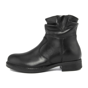Stivaletto Fashion Attitude in pelle color Nero