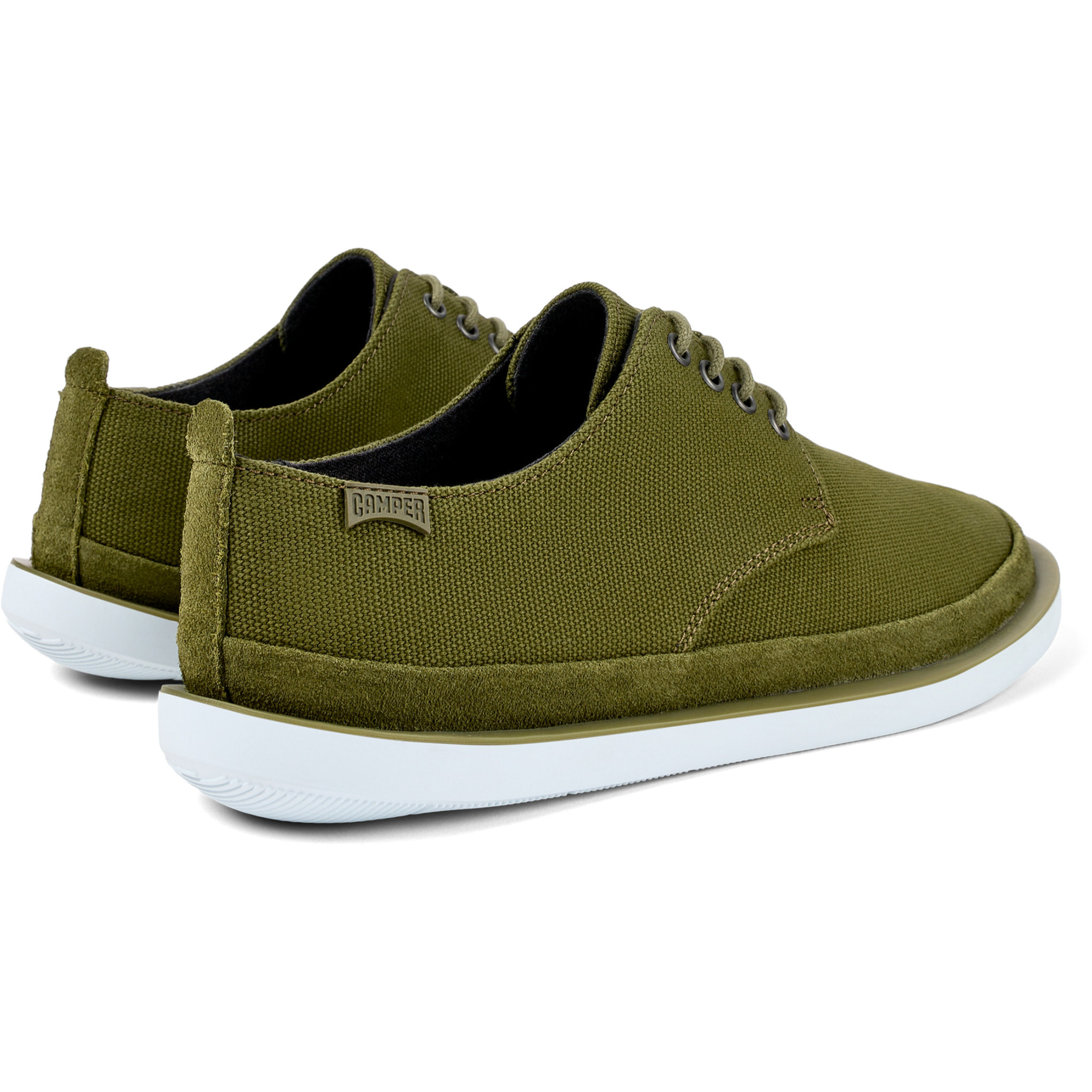 CAMPER Wagon -Zapatos de cordones Hombre Verde