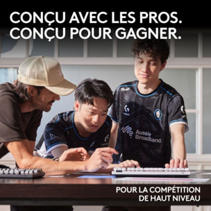 Clavier gamer sans fil LOGITECH Pro X LIGHTSPEED  TKL Tactile Noir