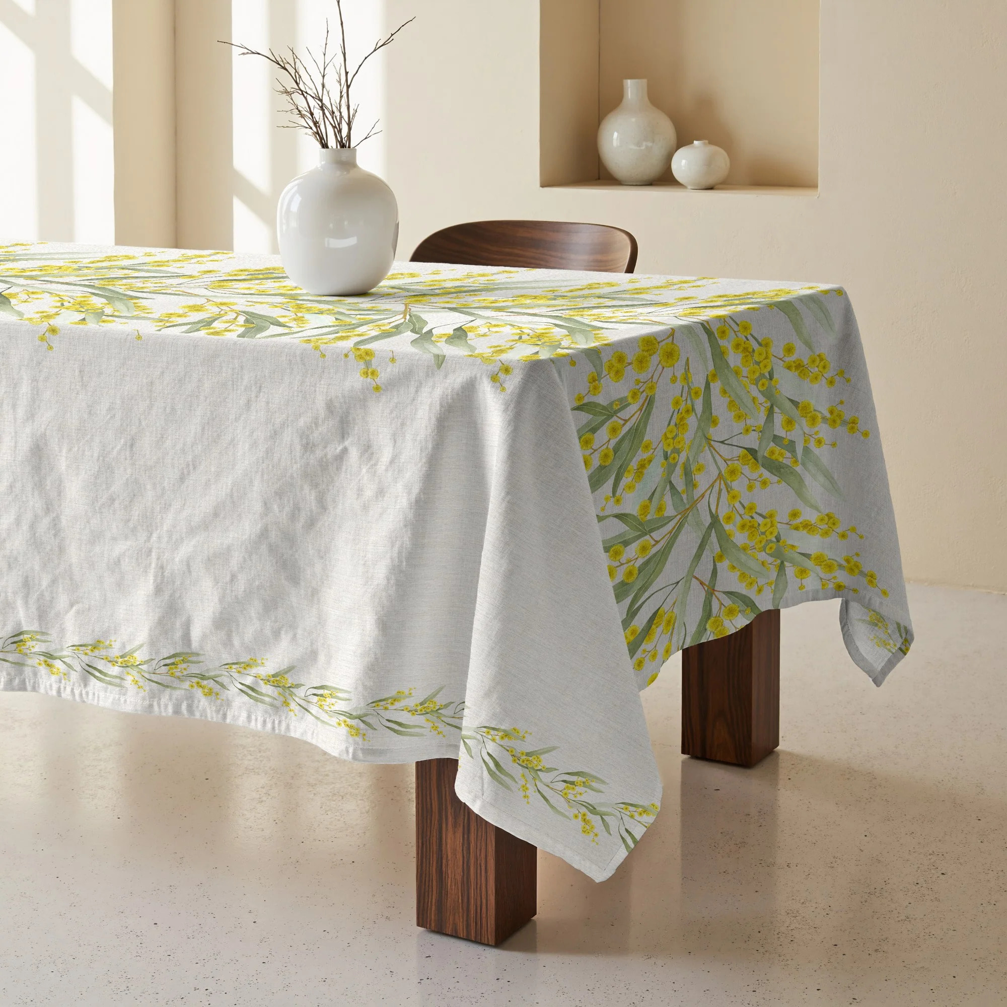 Nappe anti-taches 100% coton Mima