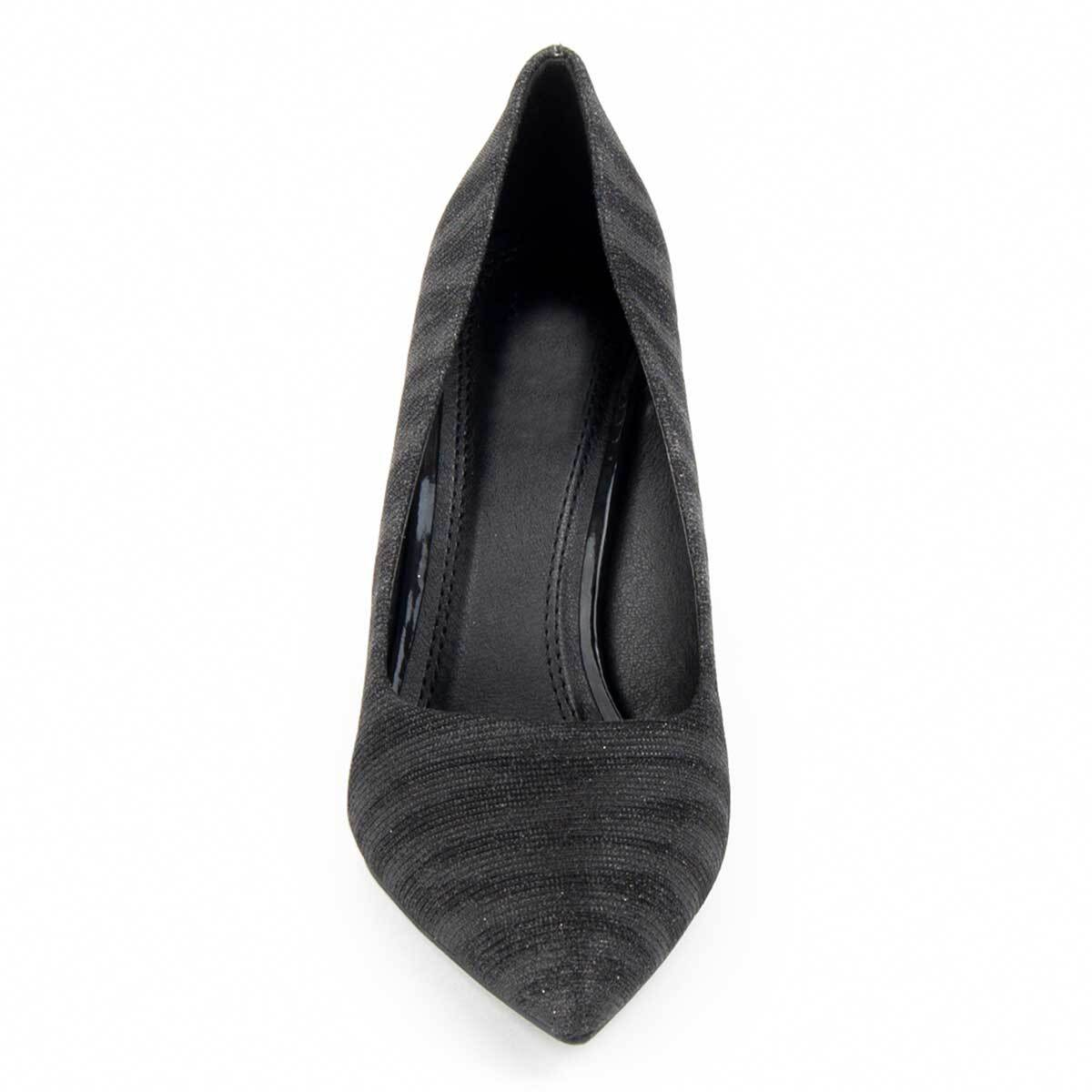 Zapato De Tacón - Negro - Altura: 10 Cm