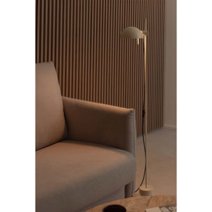 MATILDA Lampada da terra bianca