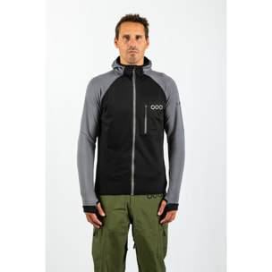 Chaqueta ECOActive Light Insulated Jacket with cap dela marca ECOON - Negro / Gris
