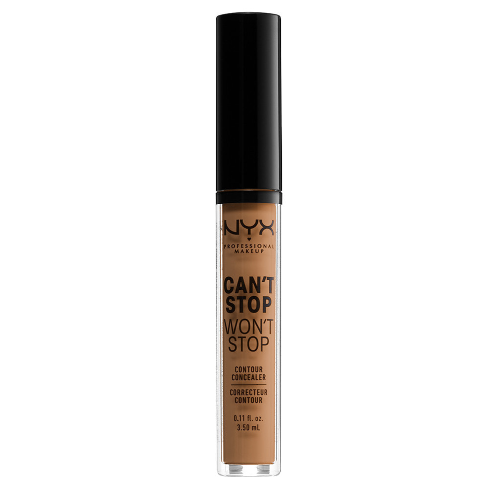 NYX Professional Makeup Anti-Cernes et Correcteur Can't Stop Won't Stop Contour Concealer Warm Honey