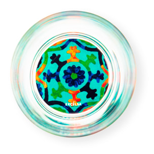 Set de 6 Verres Excelsa – New Delhi, Verre Multicolore