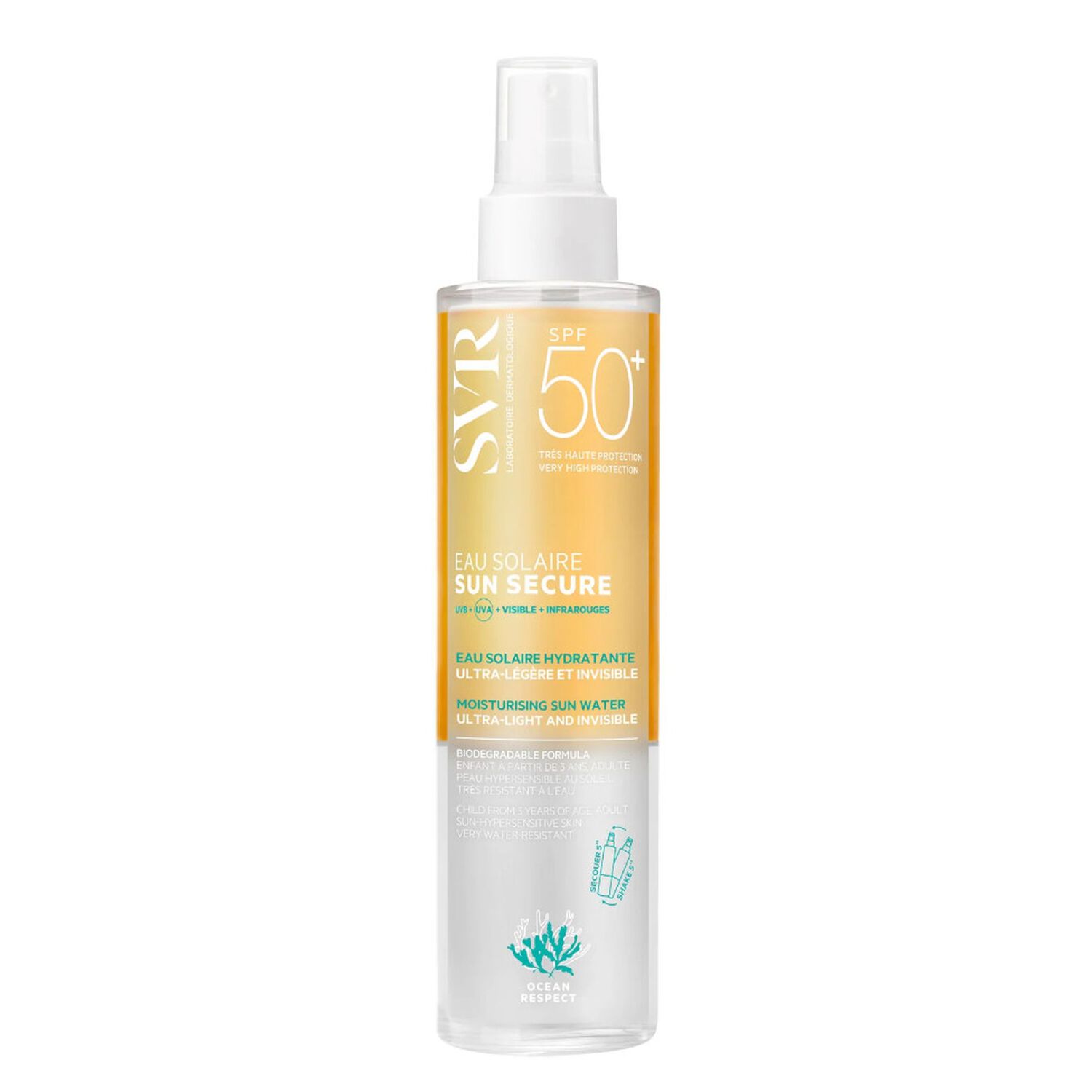 Sun Secure SPF50+ - Eau Solaire Hydratante 100 ml