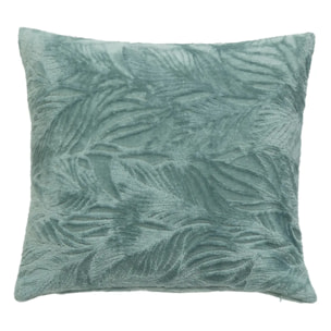 Coussin flanelle Ryo bleu clair 40x40cm