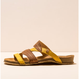 Sandalias N5812 PLEASANT CURRY-WOOD/PANGLAO color Curry-wood