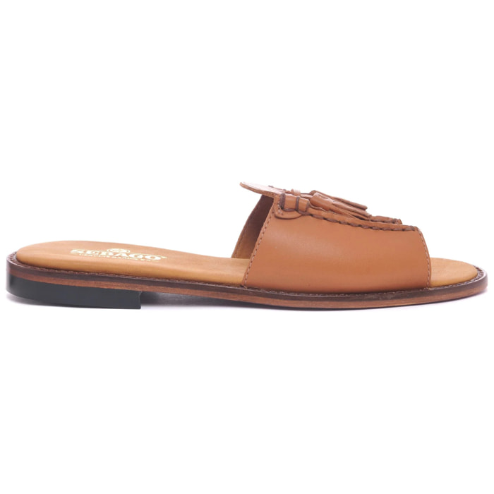 Sebago - Sandali Donna Marrone - Will Slide Pop Woman