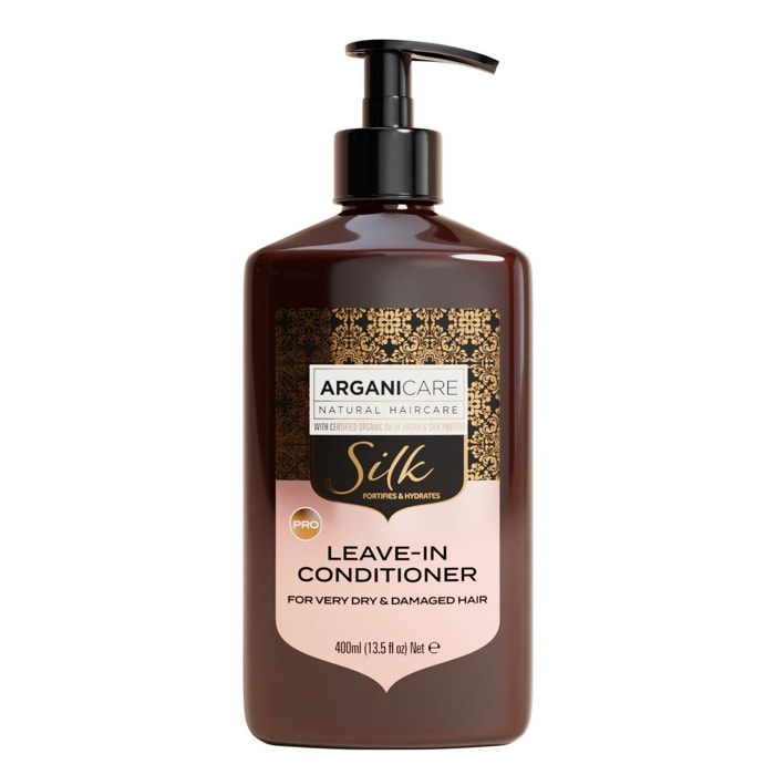 Silk - Soin Hydratant Protecteur sans-Rinçage - Cheveux Très Secs et Abimés 400 ml