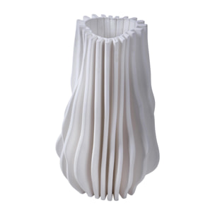 Vaso con righe in rilievo - 31xH48x19cm - Pezzi 1 - Bianchi Dino SpA