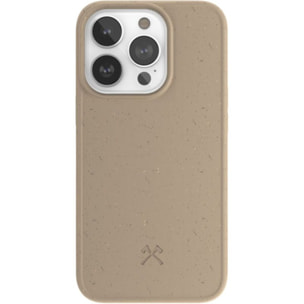 Coque bumper WOODCESSORIES iPhone 14 Pro BioCase Taupe