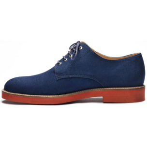 Scarpe allacciate Sebago Uomo Blu HARVARD CANVAS