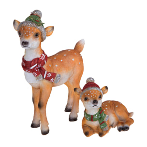 bambi natalizi - Pezzi 1 - ROSSO - Bianchi Dino SpA