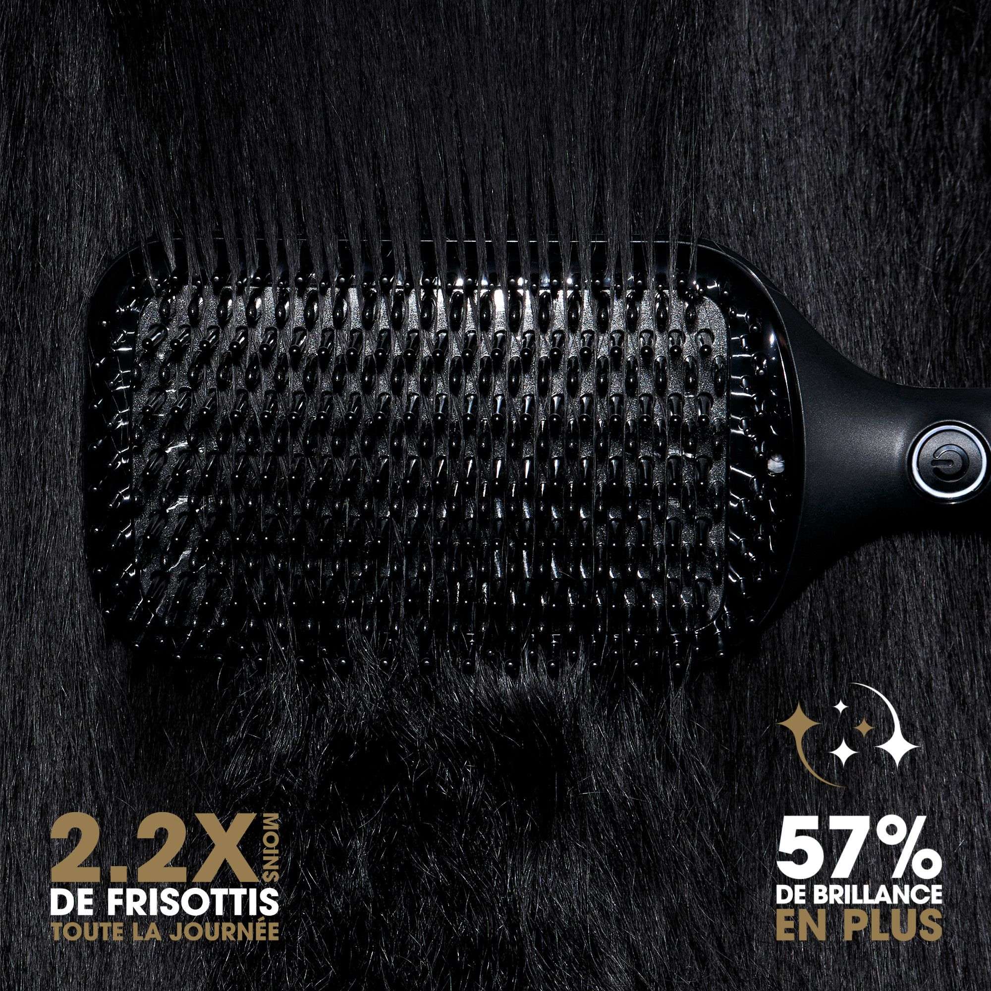 Brosse chauffante lissante extra-large ghd Glide+ Max