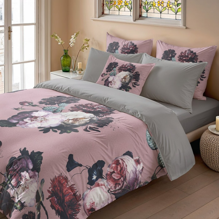 Housse de couette mao rose