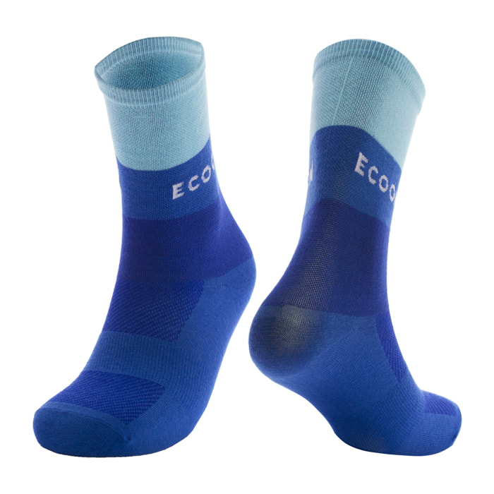 Calcetines de ciclismo ECOON modelo Marsous en color Azul