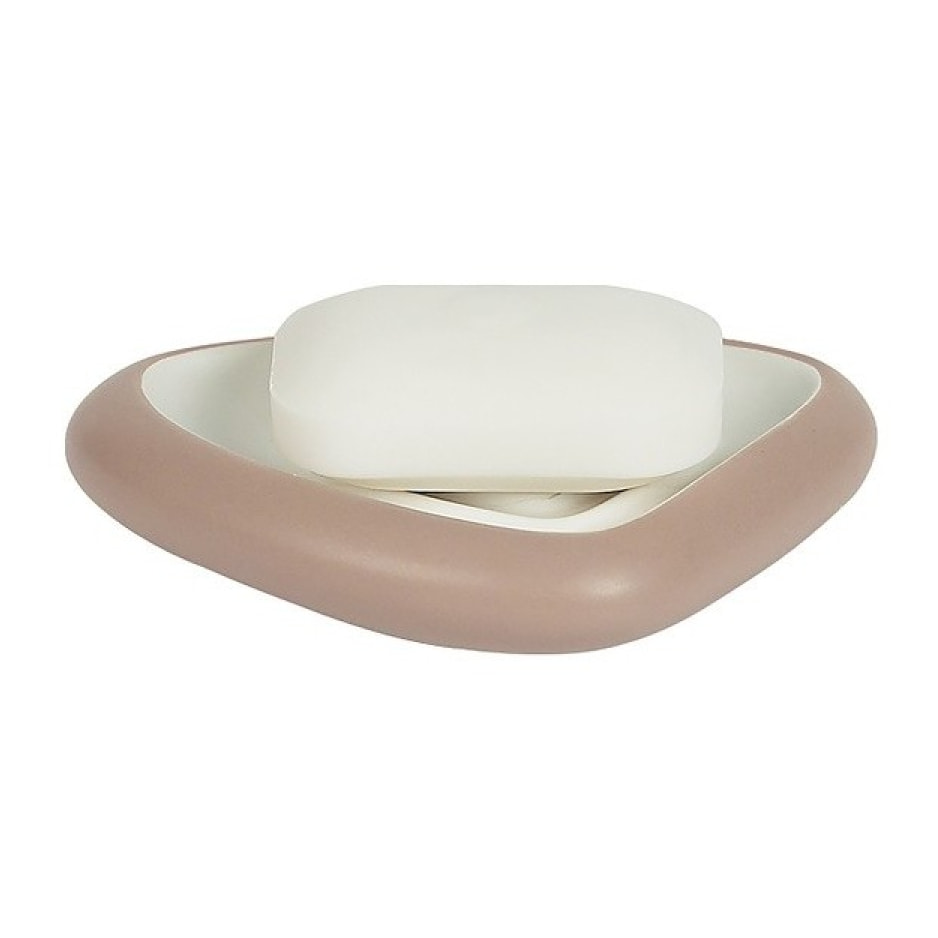 Porte savon Céramique ETNA Beige Sable Spirella